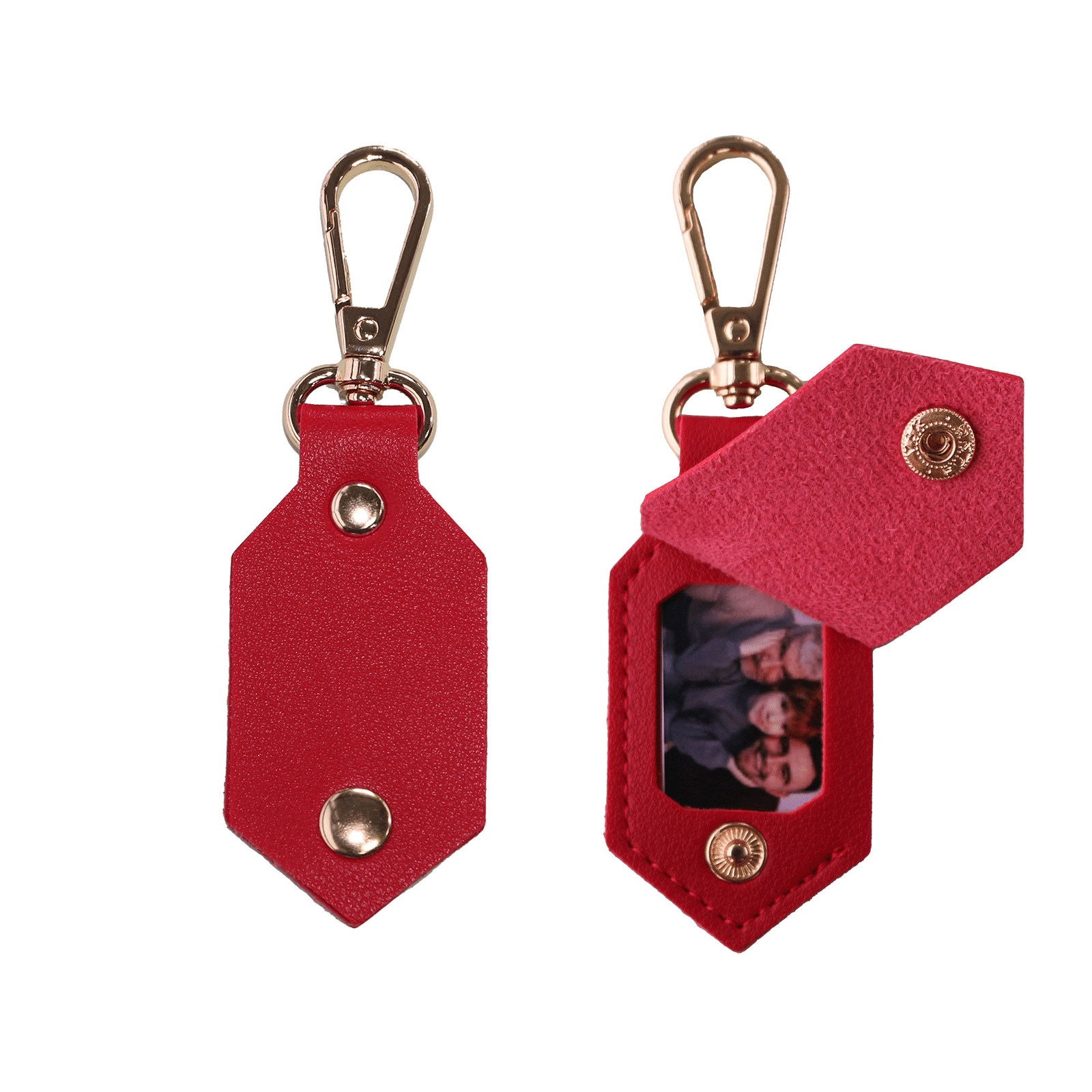 DIY Picture Key Chains,Custom Keychain With Picture, Llaveros(Rose red)Personalizados Customized Keychain Gifts For Women Boyfriend Husband Mens - uniqicon