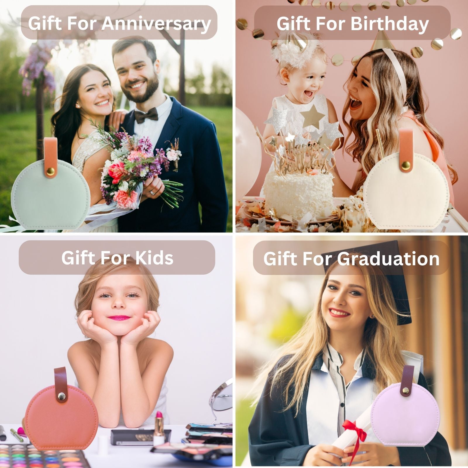 Small Jewellery Box,Travel Small Organiser Gift,Holiday Essentials Presents - uniqicon