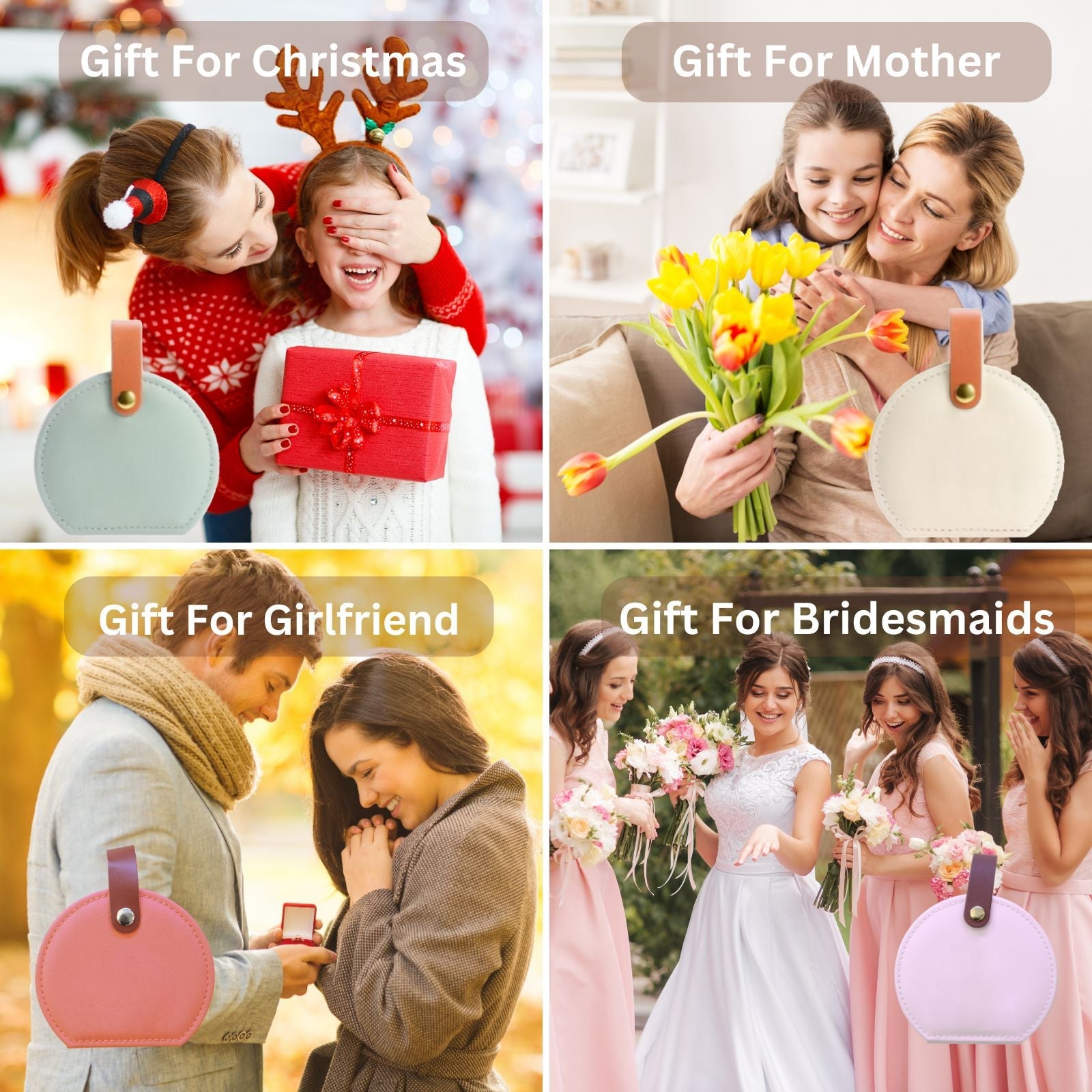 Small Jewellery Box,Travel Small Organiser Gift,Holiday Essentials Presents - uniqicon