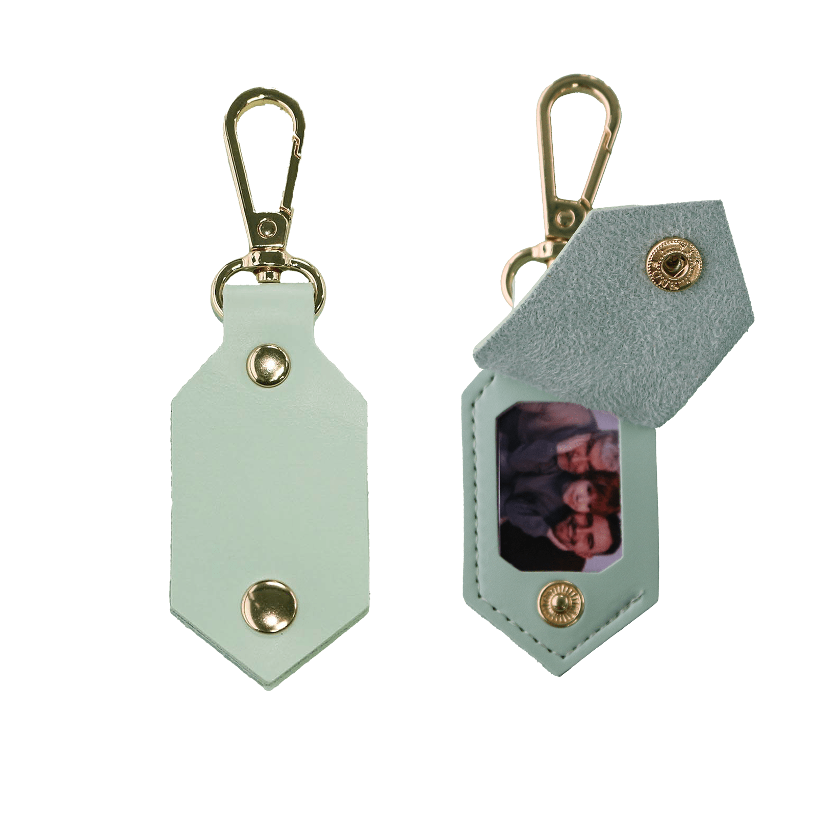 DIY Picture Key Chains,Custom Keychain With Picture, Llaveros(Blue) Personalizados Customized Keychain Gifts For Women Boyfriend Husband Mens - uniqicon