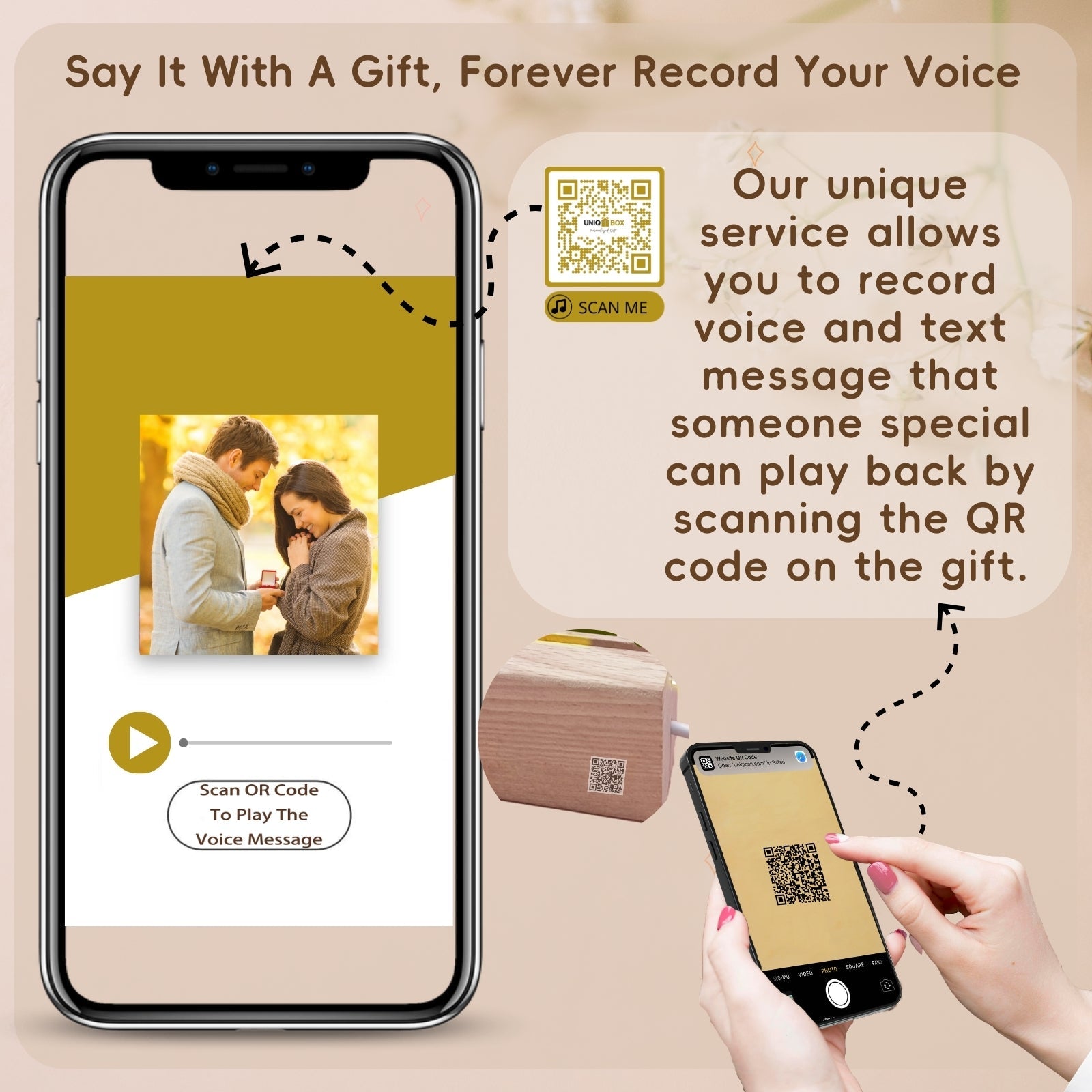 Gifts for Couple, Personalised Spotify Plaque Heart Photo Frame,Anniversary Wedding Gifts for Couples, Custom Music Picture Plaque Birthday Gift for Husband Girlfriend Boyfriend - uniqicon