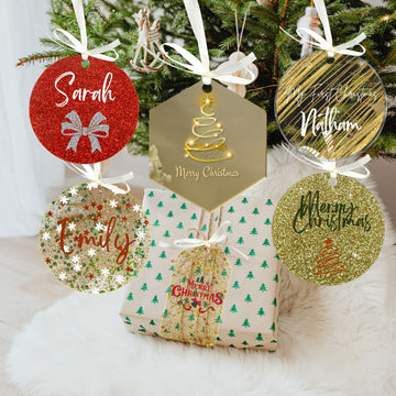 Uniqicon Acrylic For Crafting, DIY Ornaments For The Home, 3mm Cards With Hole, Unique Tags For DIY Projects And Crafts