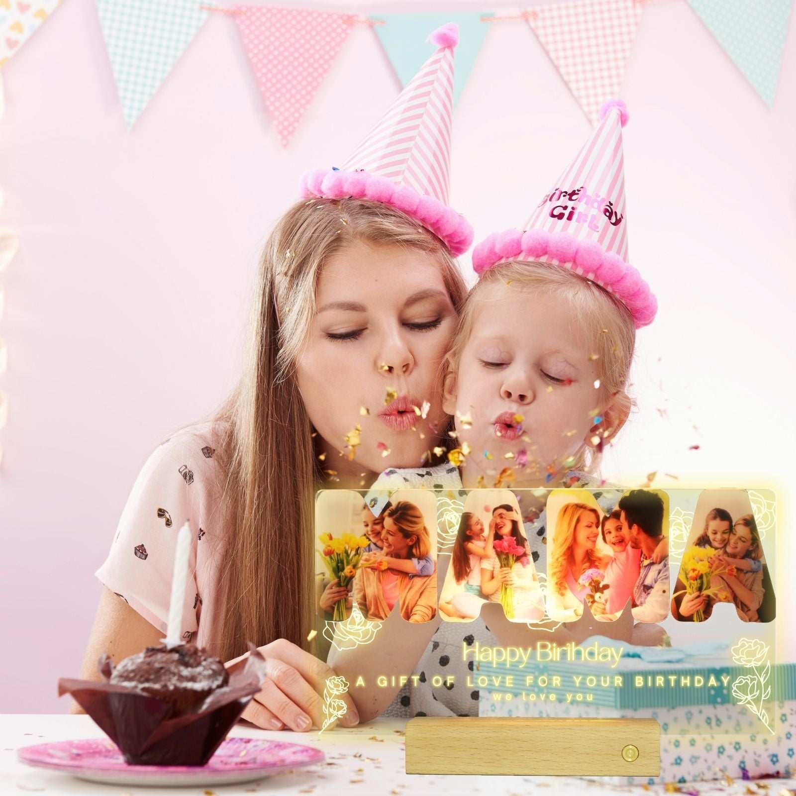 Uniqicon Mothers Day Gifts Mother in Law Gifts for Mom Thankgiving Gifts Custom Acrylic Photo Frame Plaque Desk Decorative Sign Present for Home Room Office - uniqicon