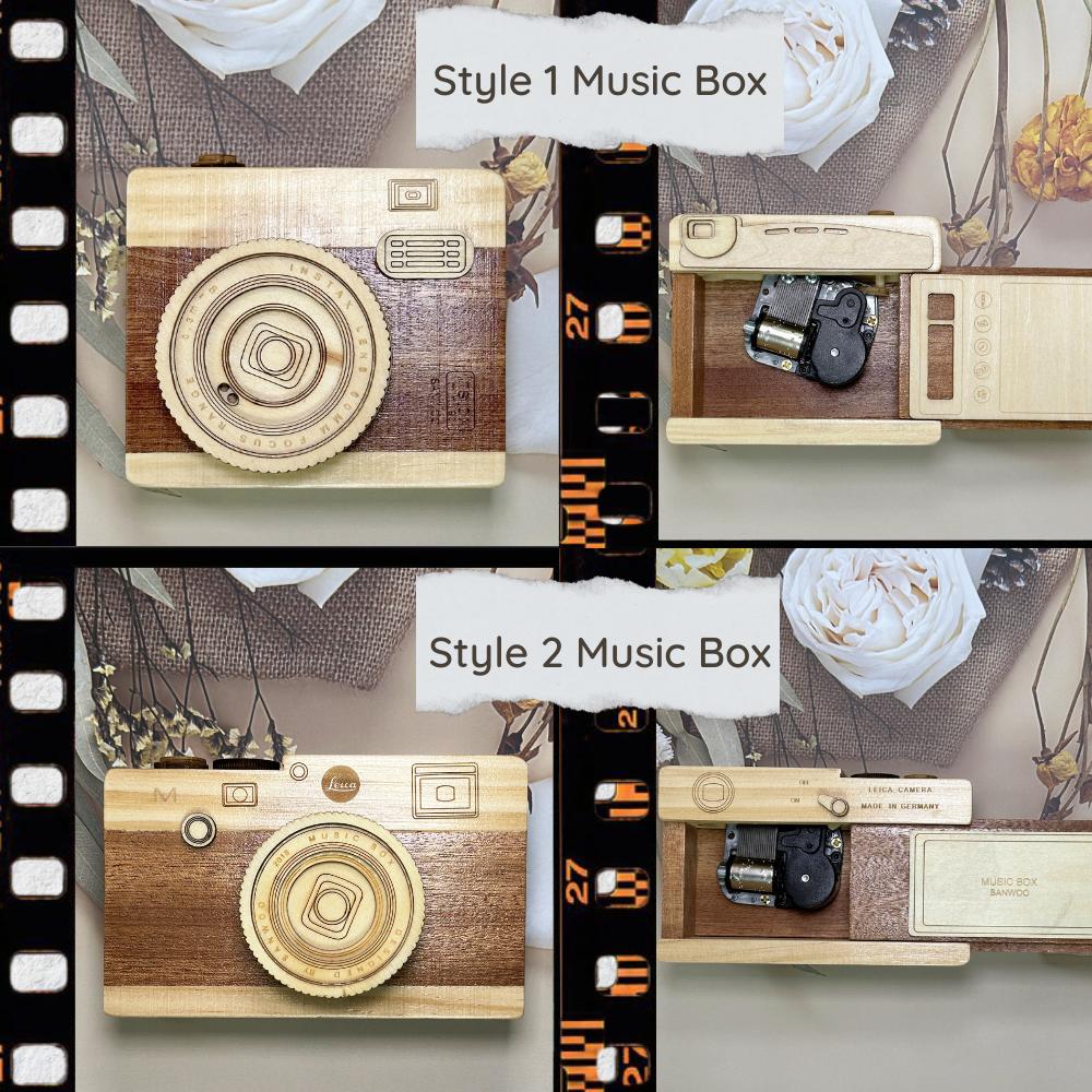 Personalized Customized Memory Retro Camera Film HD Photo Album Film Roll Keychain F4 Voice Message Creative Birthday Valentine Christmas Graduation Friend Anniversary Gift Souvenir Customized Handmade - uniqicon